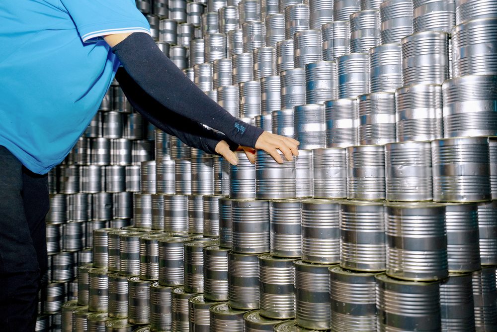 Finished canned products