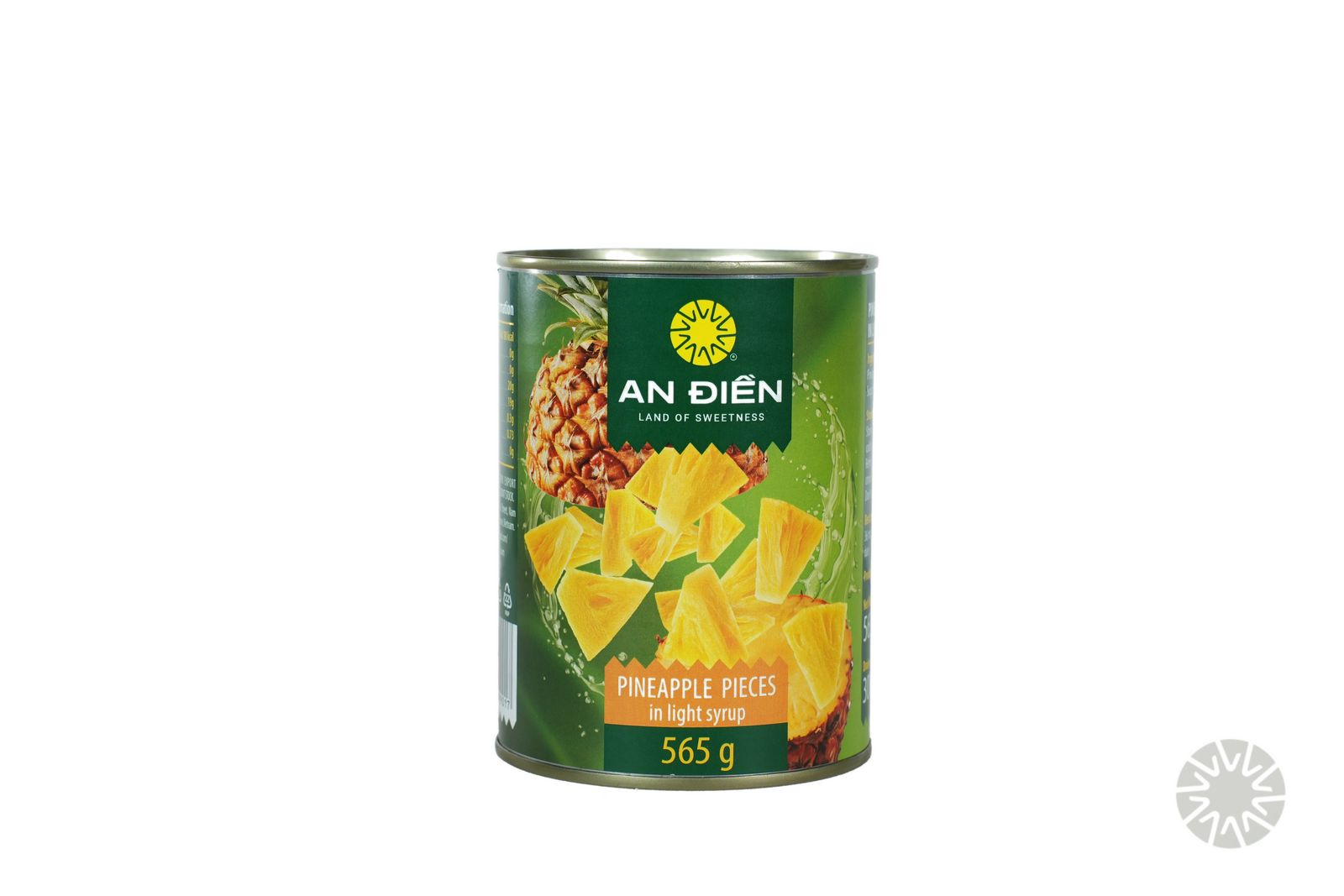 An Dien canned pineapple pieces